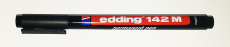 1.0mm Edding Folienstift 142M permanent - Schwarz