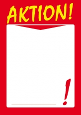 Designpapier-223 DIN-A4 (100 Blatt)  Angebotspapier Rot Schaufenster