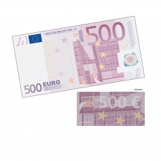 Spielgeld 500 EUR - 100 Banknoten