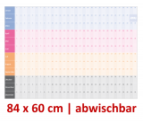 XXL Dauerkalender abwischbar V2 Quermonate