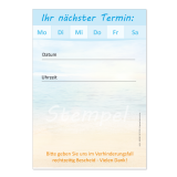 Terminblock-507 (1 Stück)  Urlaub Strand-Motiv