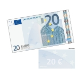 Spielgeld 20 EUR - 100 Banknoten