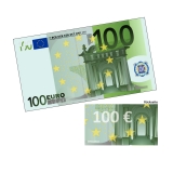 Spielgeld 100 EUR - 100 Banknoten