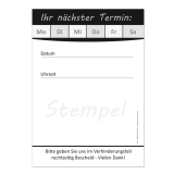 Terminblock-502 (1 Stück) Schwarz