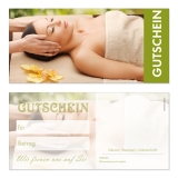 Gutschein-236 (50 Stück) Wellness Massage