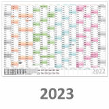 XXL Color-Wandkalender 2024